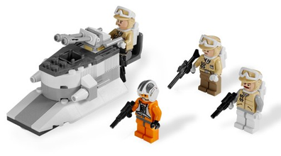 LEGO Set-Rebel Trooper Battle Pack-Star Wars / Star Wars Episode 4/5/6-8083-2-Creative Brick Builders